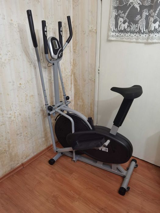 Продавам велоергометър и кростренажор в едно