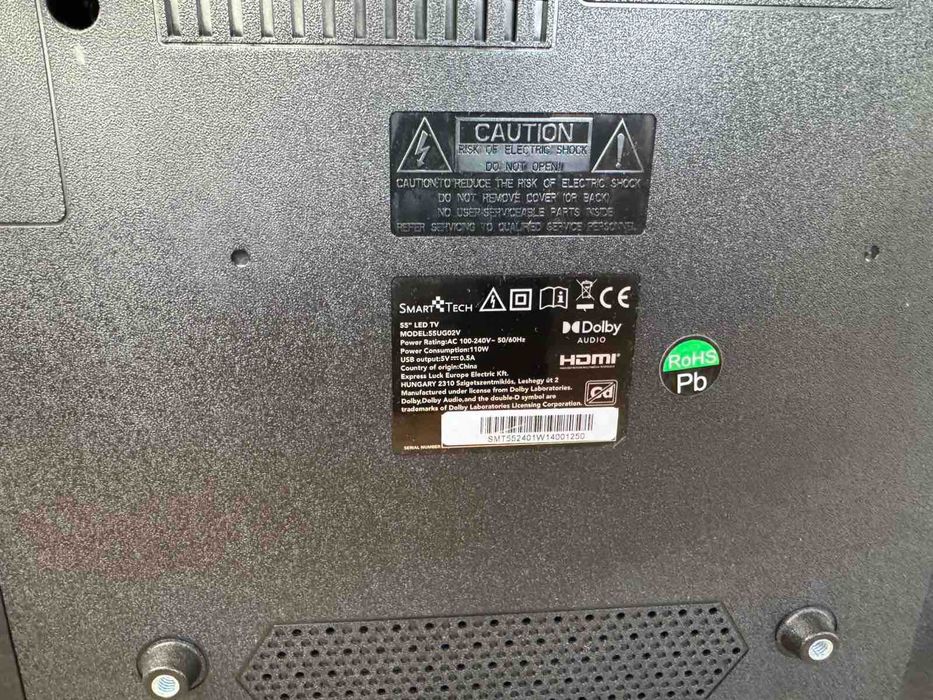 Телевизор Smart Tech 55UG02V  4K   55in