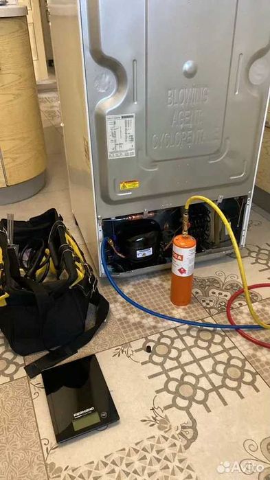 Ремонт холодильников на дому, заправка фреоном