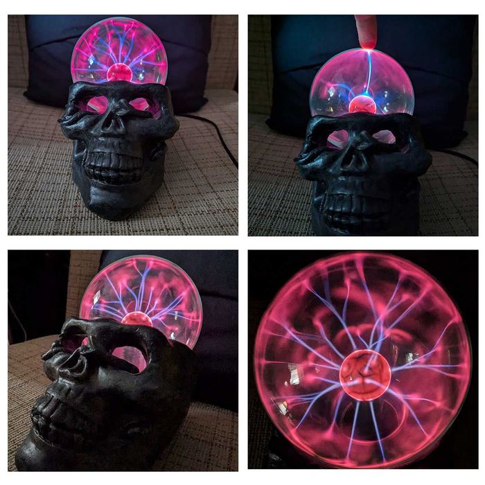 Плазмена лампа Череп