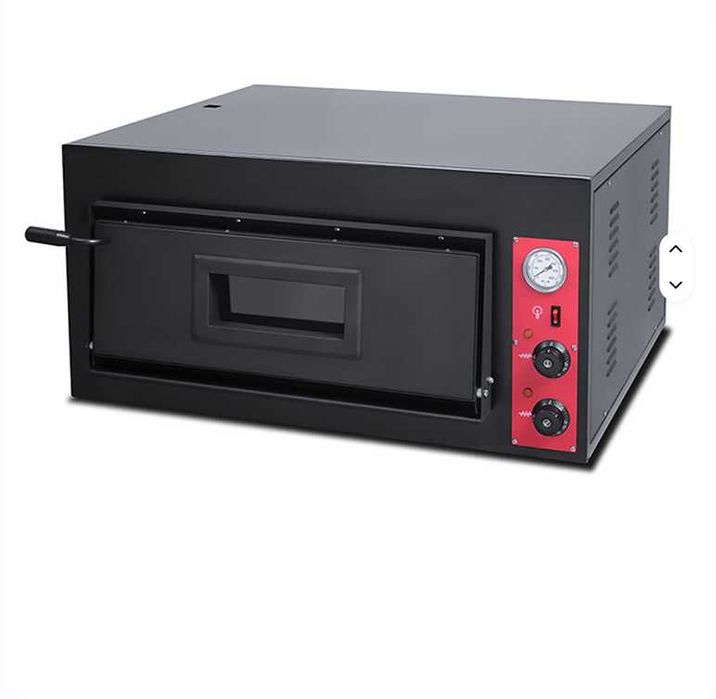 Cuptor pizza HoReCa inox – 1 etaj – 350°C – 220V – Garanție