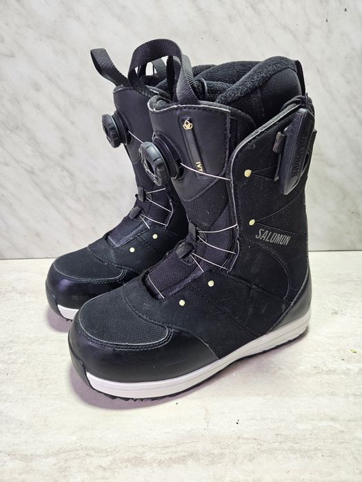 Boots 106 buti placa snowboard  Salomon Boa mărimea 37  ( 23,5  cm) .