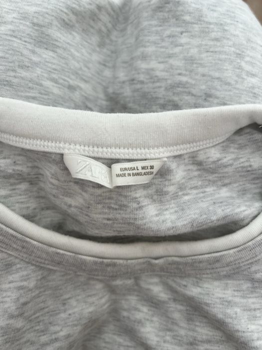 Лонгслив Zara Серый