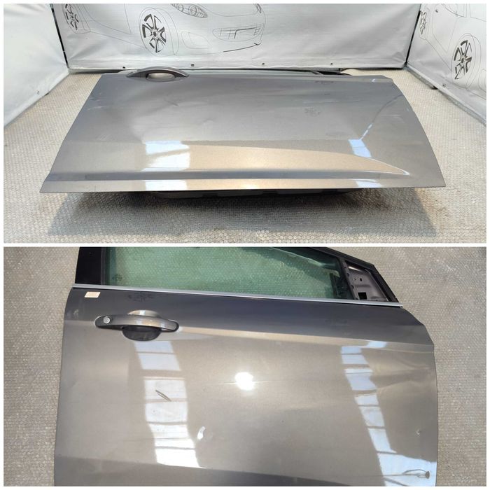 Ușă Față Dreaptă Ford Focus Hatchback Maro / Gri Cod Culoare Lunar Sky 2147846 2012 / [2010-2017] / PBM51-A20125-BF (2A)
