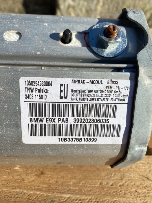 Airbag pasager bmw seria 3 e9x e90 e91 e92 e93