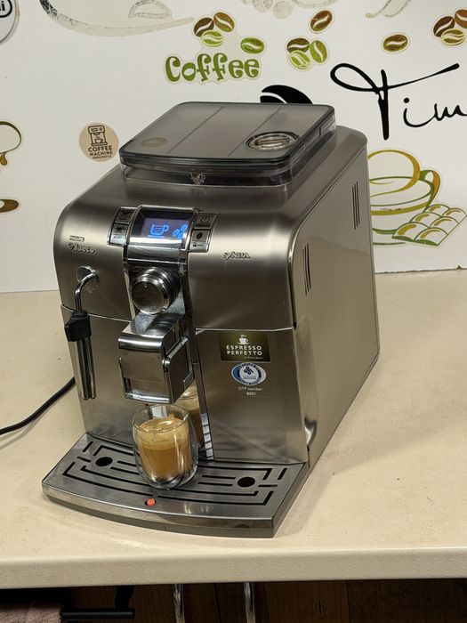 Кафемашина кафе автомат Saeco Syntia с гаранция