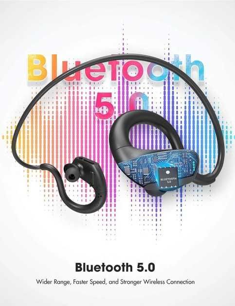 Căști wireless sport Mpow DS6,  cu timp de redare de 9 ore