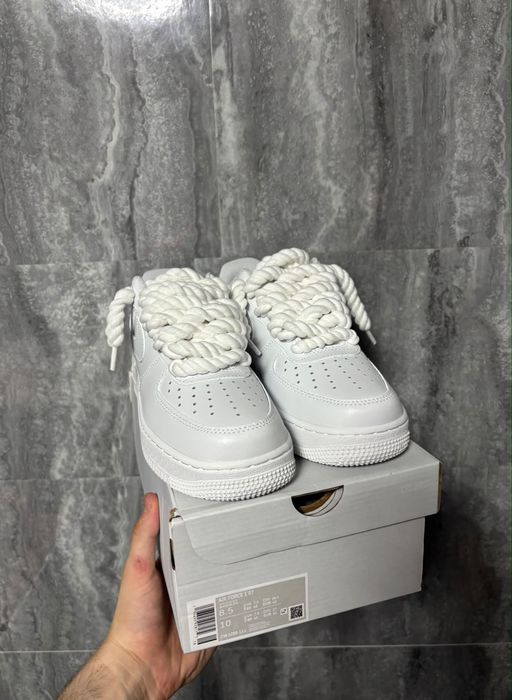 Air force 1/Alb/Rope Laces