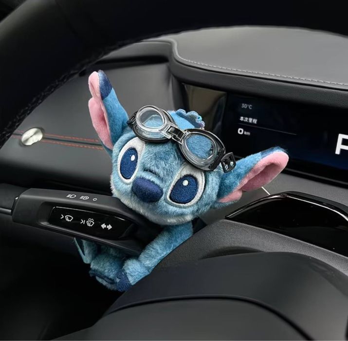Плюшевый stitch для салона авто
