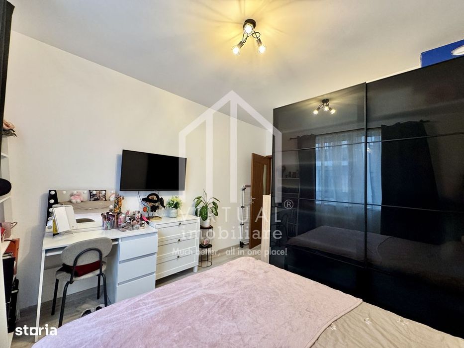 Apartament cu 3 camere, 54mp utili+balcon, etaj 2/3, Selimbar