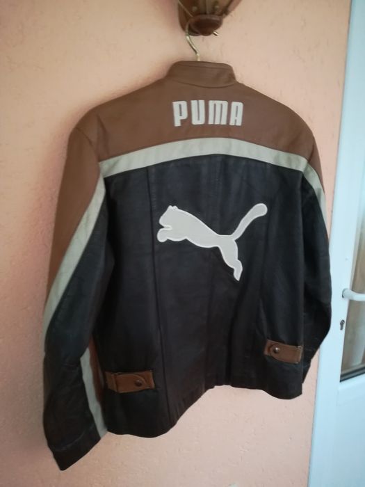 Geaca piele Puma bărbați L