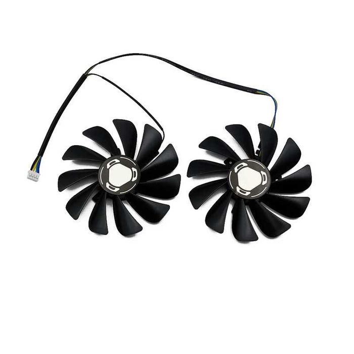 Set 2 Ventilatoare XFX Radeon 95mm CF1010U12S FDC10U12S9-C 4pin