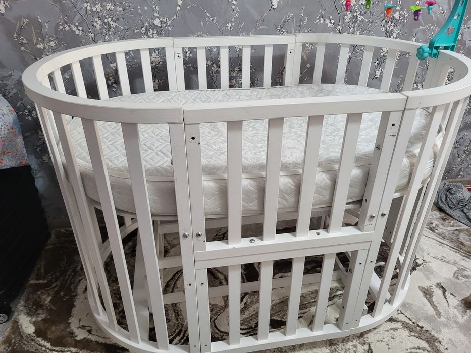 Манеж трансформер с матрасом