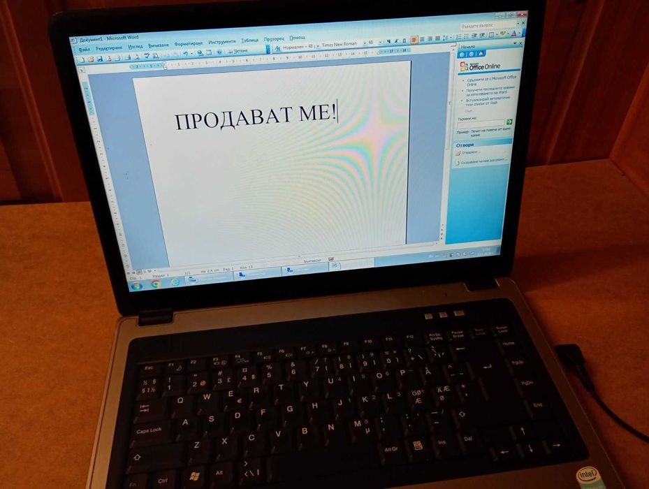 Лаптоп VEGA Хард 500 GB, RAM 2 GB, Windows 7