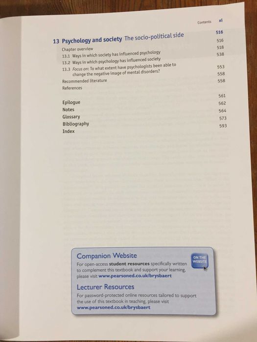 Historical and Conceptual Issues in Psychology