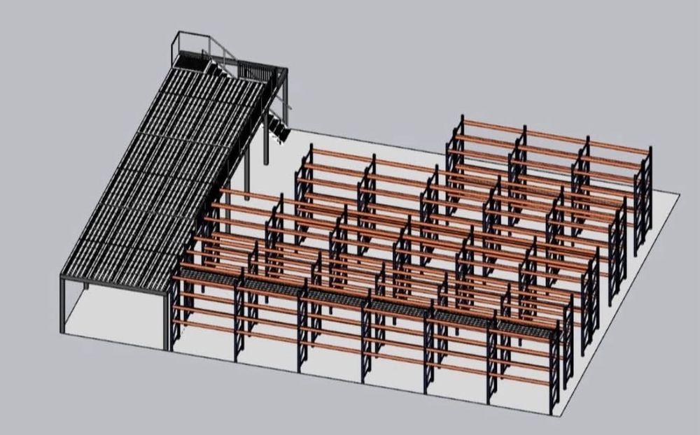 Rafturi metalice diferite modele