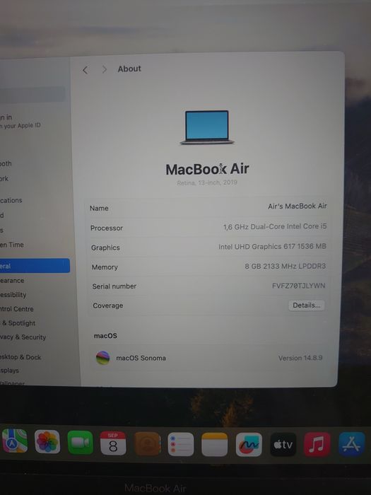 Apple MacBook Air A1932 256GB