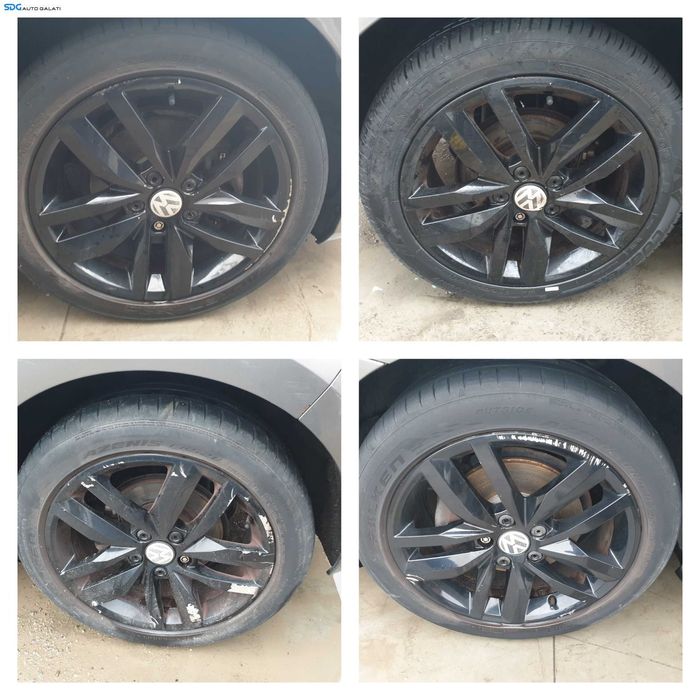 Set 4 Jante Janta Roata Roti Aliaj 225 45 17 R17 Audi A8 D3 2002 - 2009 (Revopsite) [K9909]