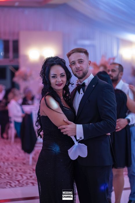 Rochie neagra lunga si eleganta (de nasa)