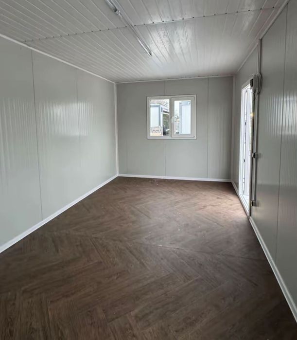 Container locuibil 6m din panou sandwich – birou șantier / casă modula