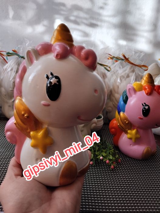 Распродажа! Все виды копилок-500 тг!Копилка -раскраска из гипса "Едино