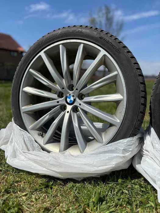 Jante originale BMW Styling 633 Reflex R19 + anvelope iarnă Hankook