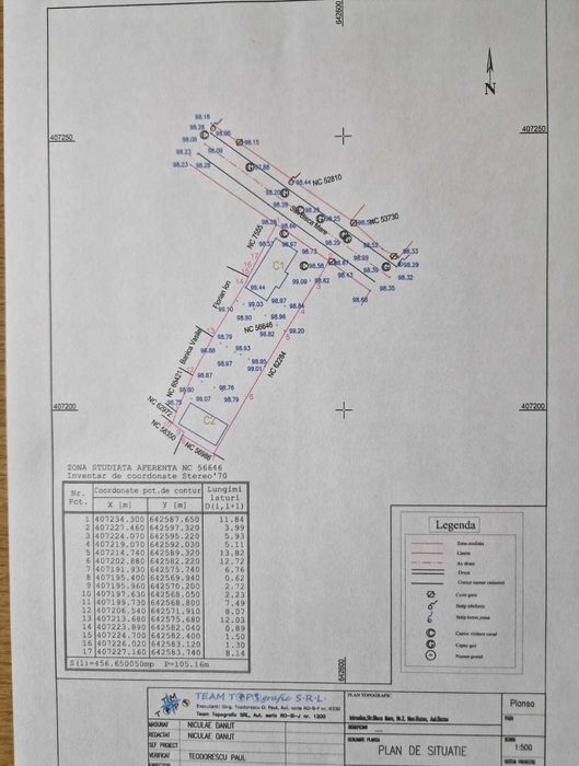 Vand Teren Intravilan  Buzau, str Basca Mare, nr.2, 457 mp