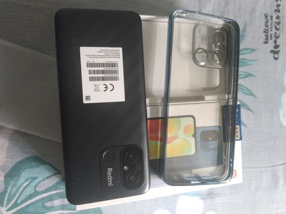 Yangi (новый) redmi 12 c, ideal holatda, kam ishlatilgan