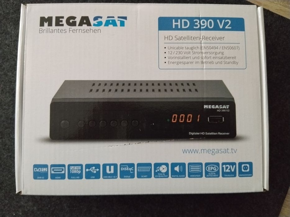 Мегасат HD приемник HD 390