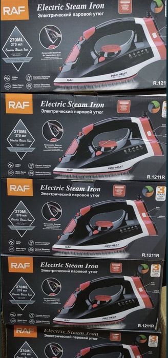Утюг,дазмол паравой RAF