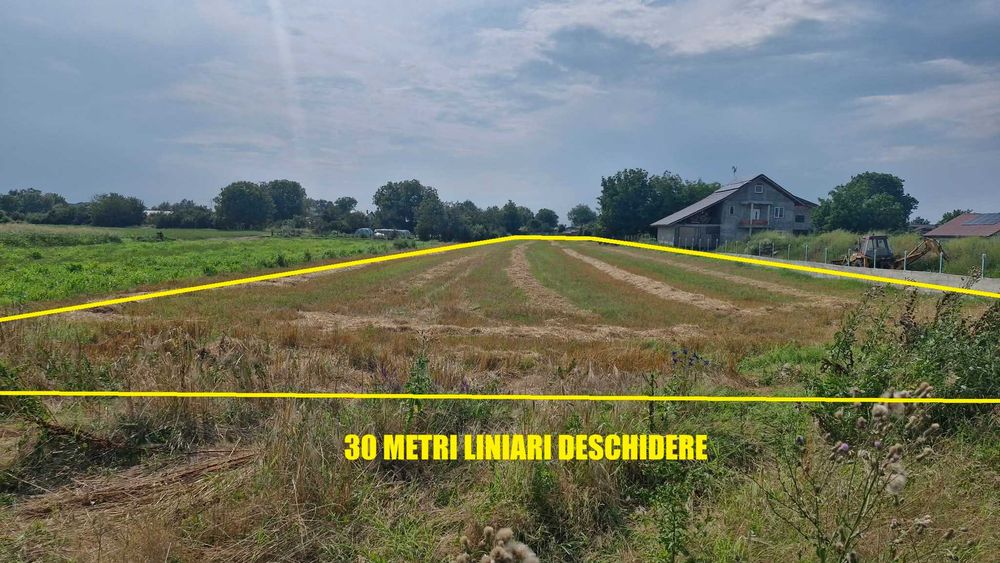 Teren de vânzare în Săbăreni - Giurgiu (4400 mp) lângă Dragomirești-Deal / Chiajna.
