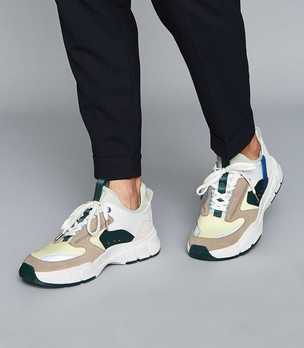 Reiss Liam Leather Sneakers ОРИГИНАЛНИ мъжки сникърси 42,5/27,5см