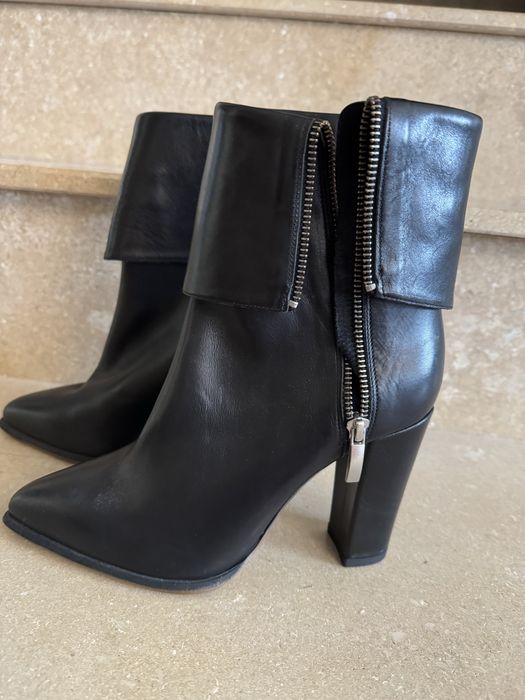 Италиански боти 39 номер естествена кожа