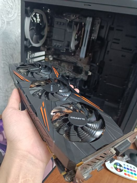 1070 8gb 3x-вентилятор от гигабайт
