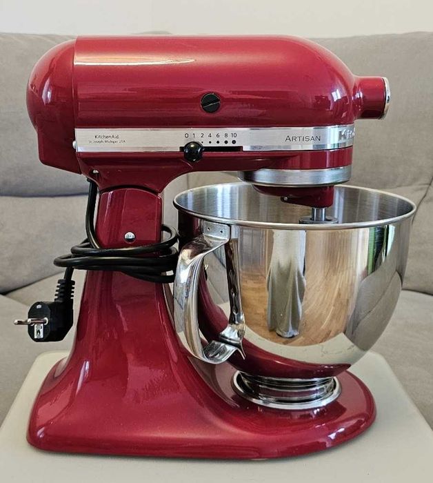 Mixer KitchenAid Artisan 5KSM125EER, 4.8L, Empire Red