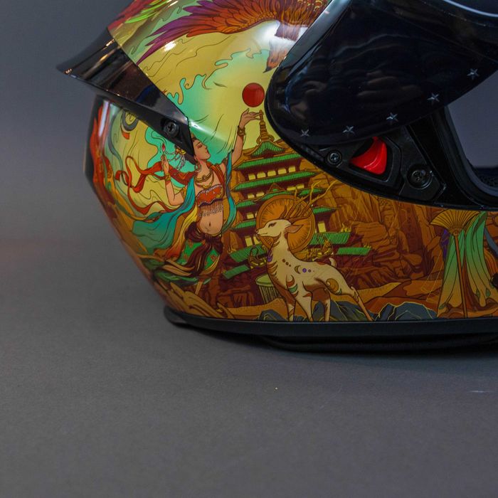 Каска за мотор , пистов, скутер, ел. тротинетка , др/ Размер М (55–56)