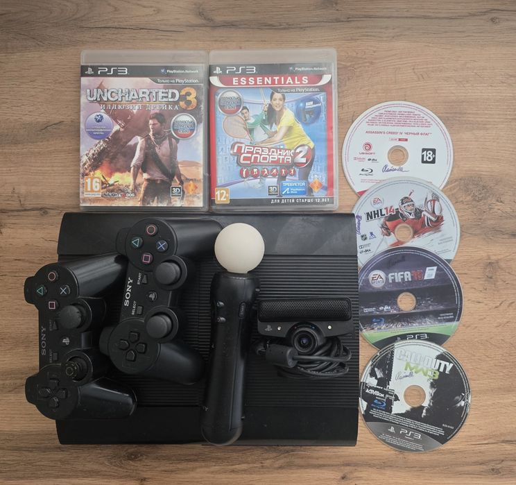 Прошитая PS3 Super Slim