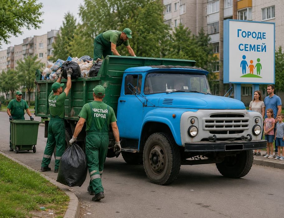 Вывоз хлам мусор
