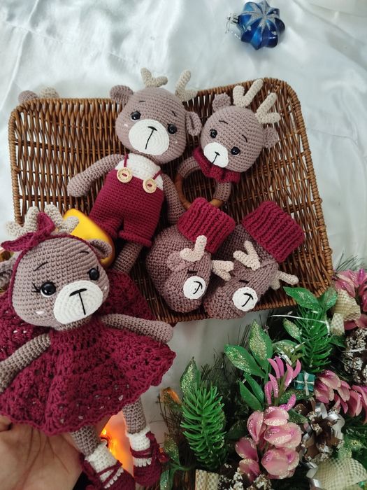 Вязание изделия,игрушки