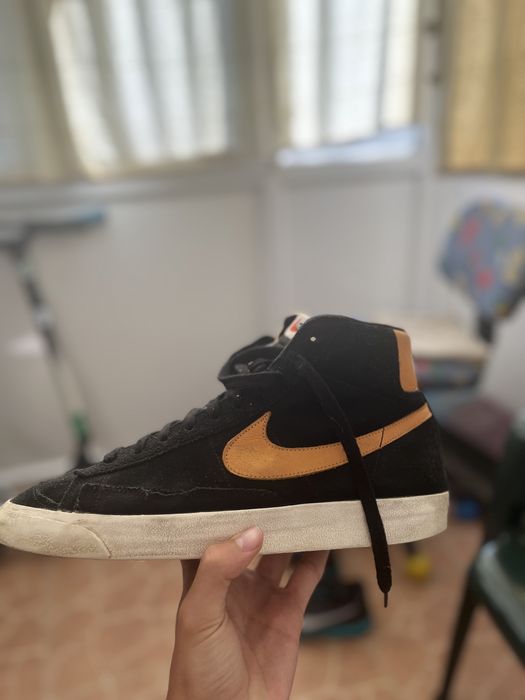 nike blazer mid 77 negri (nu jordan,dunk,lebron kobe )