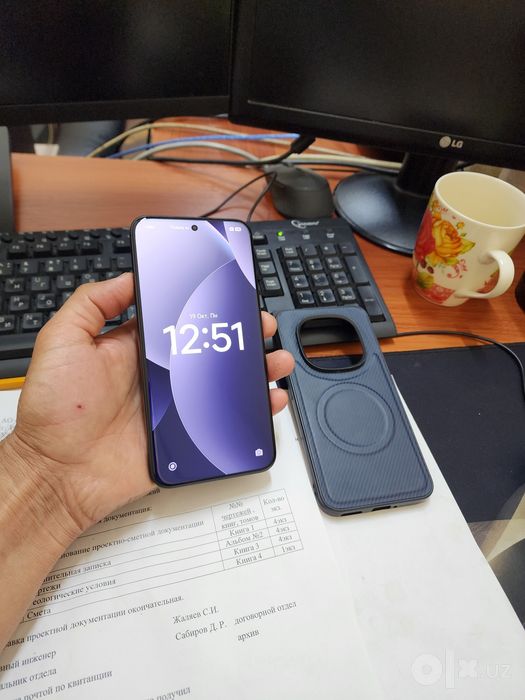 Redmi note 15pro +5G 24/512gb ideal ochilmagan usta kurmagan aybi yuq