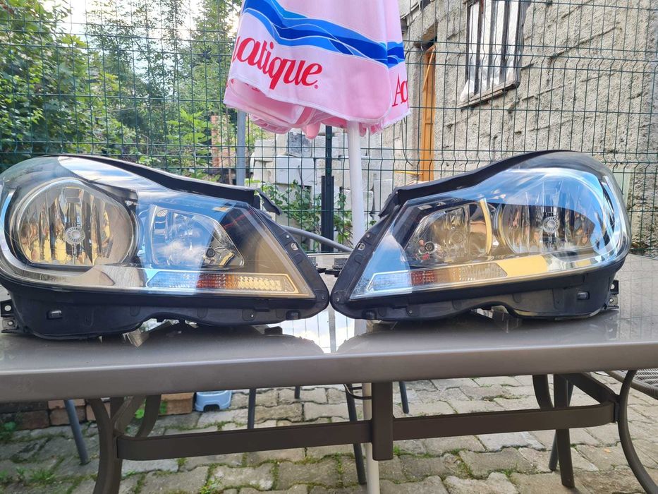 Set faruri Mercedes C Class Coupe w204 facelift originale
