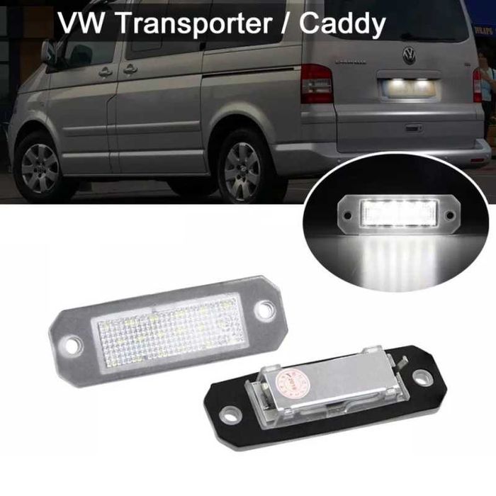 Lampi LED numar VW Transporter Multivan/Caravelle/Caddy - Fara Eroare