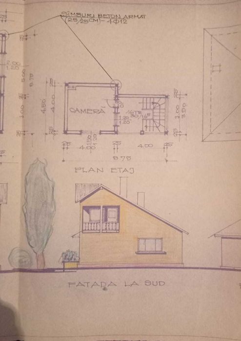 Casa, teren si padure in sat Vlasin, com Schitu, jud Giurgiu
