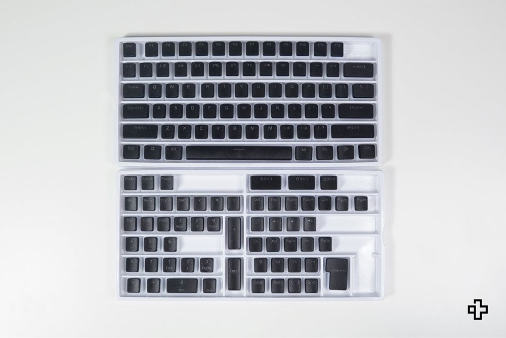 Set Taste QwertyKey Milky Pudding Translucide Profil OEM Material PBT