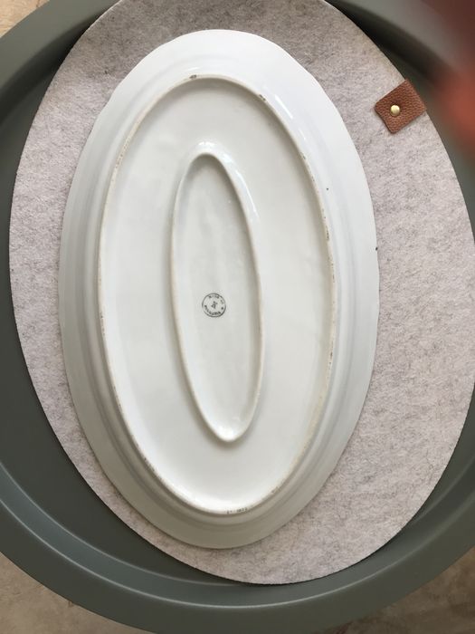 Чиния порцела овал