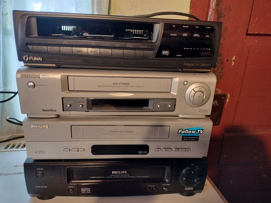 Aparate Video Funai si  Philips ,Palladium defecte pt piese sau de rep