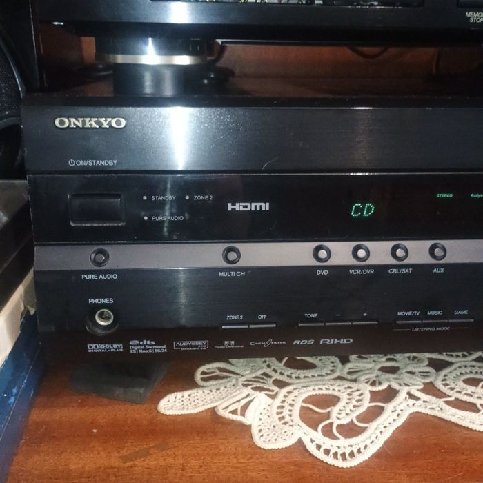 Amplificator Onkyo Tx-SR576 cu telecomanda/perfect funcțională