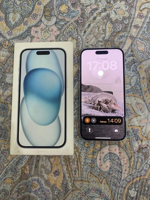 Iphone 15 белый 128 гб