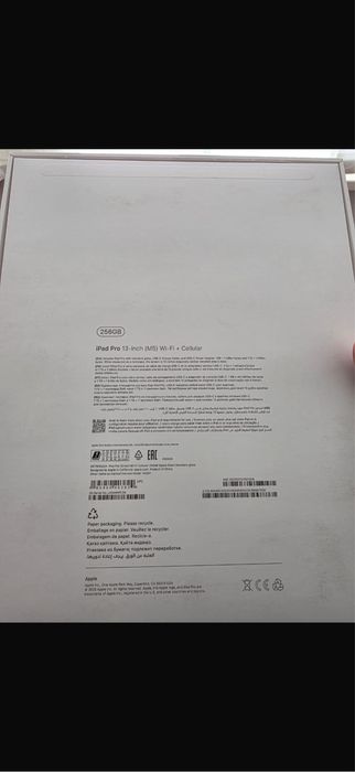 IPad Pro 13 inch ( M5) WI-FI +Cellular